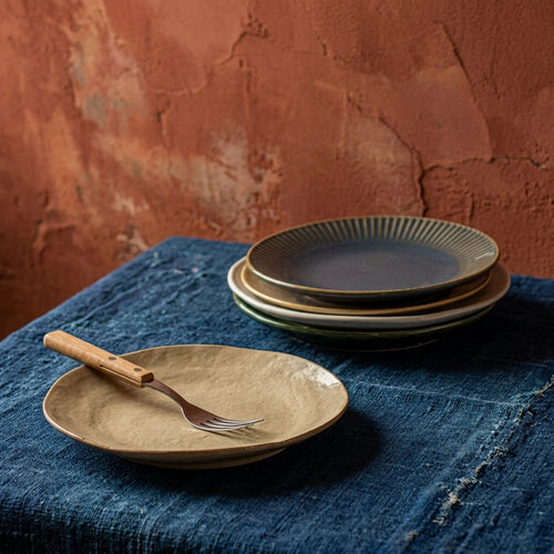 Cute Ceramic Small Dipping Plates For Snack Cake Hot Pot